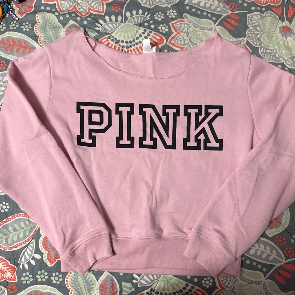 PINK Victoria's Secret Light Pink Sweatshirt